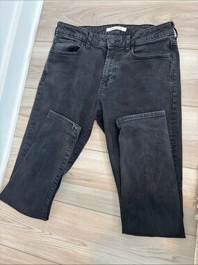 PacSun Men's Washed Black Slim Jeans